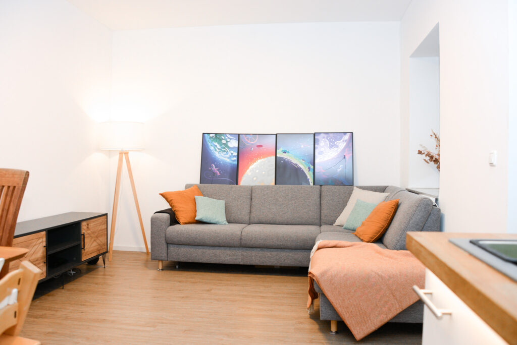 moderne 3-Zimmer Wohnung in Viersen: Bild des Wohnzimmers